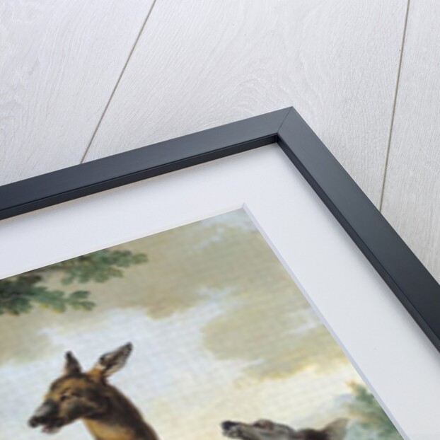 A Deer Chased by Dogs, 1725 by Jean-Baptiste Oudry