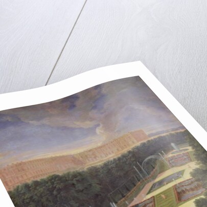 The Groves of Versailles, Perspective View of the Three Fountains with Cherubs Raking and Watering, 1688 by Jean the Younger Cotelle