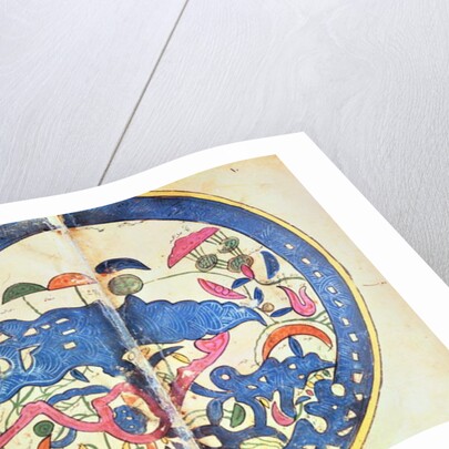 Map of Egypt, 1348 by Abu Muhammad Al-Idrisi or Edrisi