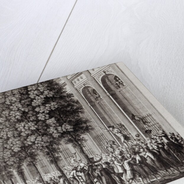 Camille Desmoulins Speaking at the Palais Royal, 12 July 1789 by Jean Louis II Prieur