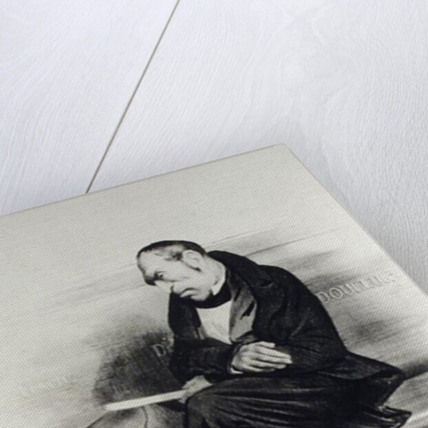 Caricature of Francois Guizot by Honore Daumier