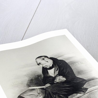 Caricature of Francois Guizot by Honore Daumier