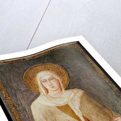 Five Saints by Simone Martini