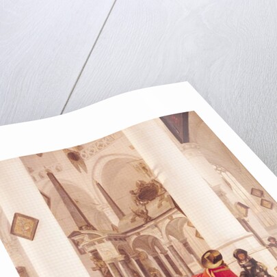 Interior of the Nieuwe Kerk, Delft, 1656 by Emanuel de Witte