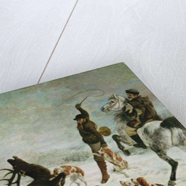 The Death of the Deer, 1867 by Gustave Courbet