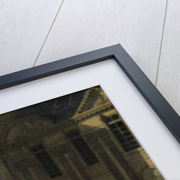 Transporting the Statue of Henri IV in Front of the Flora Pavilion of the Louvre, 1818 by Adolphe Roehn