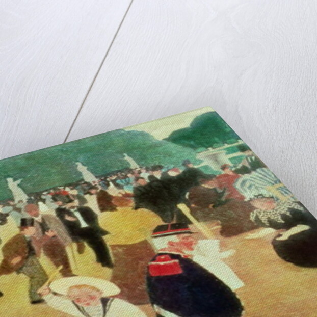 The Luxembourg Gardens, 1895 by Felix Edouard Vallotton