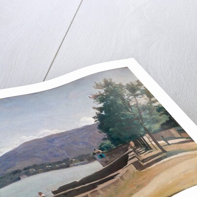 The Quai des Paquis, Geneva, c.1842 by Jean Baptiste Camille Corot