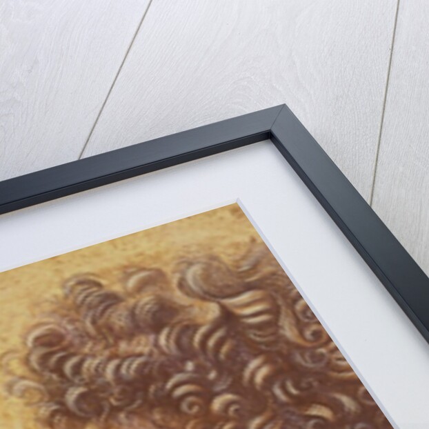 Study of a child's head by Leonardo da Vinci