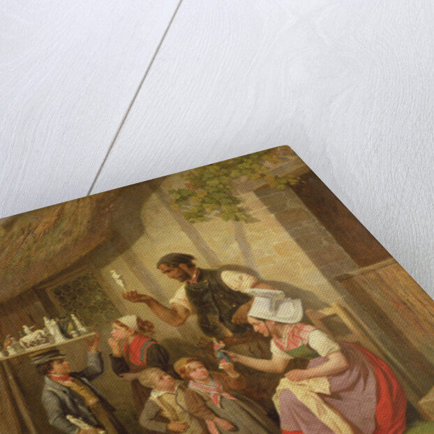 The Travelling Plaster Figure Salesman, 1883 by Joseph-Louis-Hippolyte Bellange