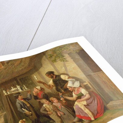 The Travelling Plaster Figure Salesman, 1883 by Joseph-Louis-Hippolyte Bellange