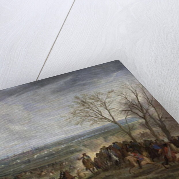 The Siege of Valenciennes, 1677 by Adam Frans van der Meulen