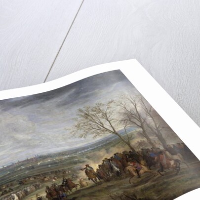 The Siege of Valenciennes, 1677 by Adam Frans van der Meulen