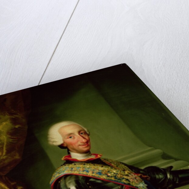 Portrait of Charles III c.1761 by Anton Raphael Mengs