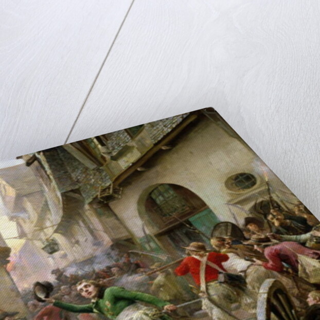 Henri de La Rochejaquelein at the Battle of Cholet, 17th October 1793 by Paul Emile Boutigny