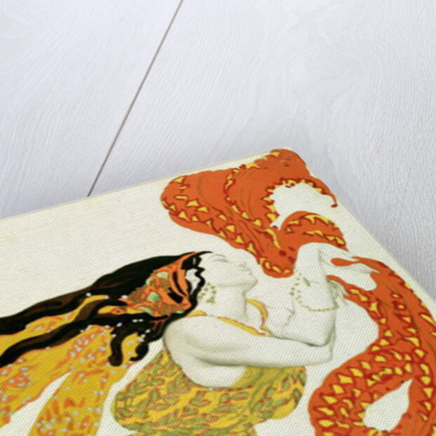 Costume design for a bacchante in 'Narcisse' by Tcherepnin, 1911 by Leon Bakst