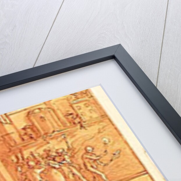 Emperor Henri IV at the feet of Pope Gregory VII by Federico Zuccari or Zuccaro