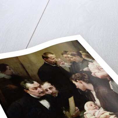 The Drop of Milk in Belleville: Doctor Variot's Surgery, the Consultation, 1903 by Henri Jules Jean Geoffroy