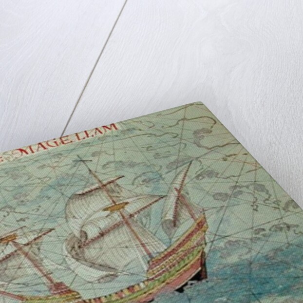 A Caravel by Guillaume Le Testu