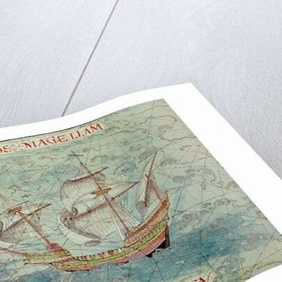 A Caravel by Guillaume Le Testu