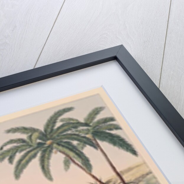 Village of Matavae, Tahiti, 19th century by French School