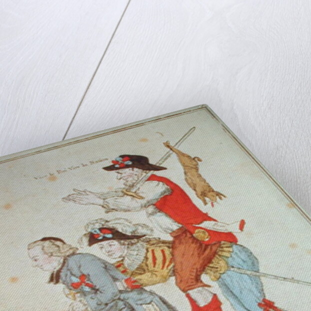 Je Savais Bien Que Nous Aurions Notre Tour, caricature depicting the Three Orders, 1789 by French School