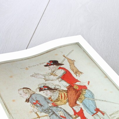 Je Savais Bien Que Nous Aurions Notre Tour, caricature depicting the Three Orders, 1789 by French School