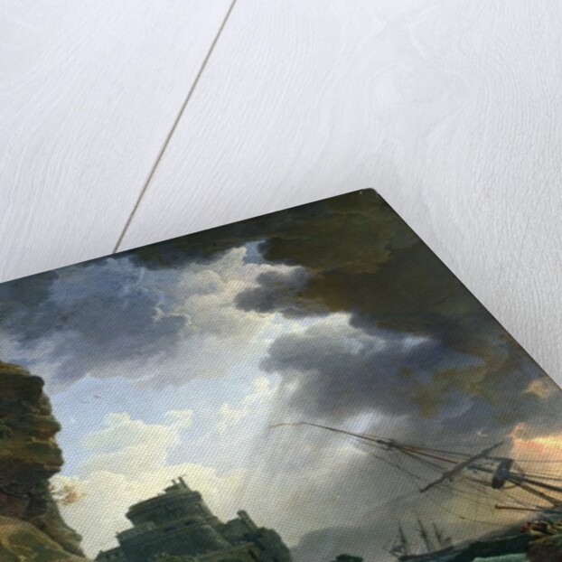 The Storm, 1777 by Claude Joseph Vernet