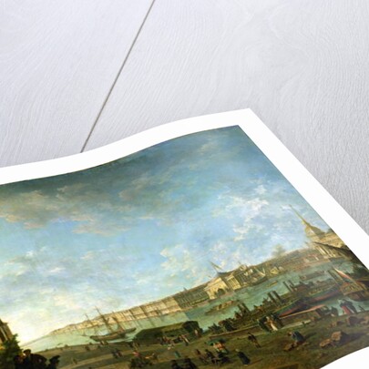 The Admiralty and the Winter Palace viewed from the Military College, 1794 by Fedor Yakovlevich Alekseev