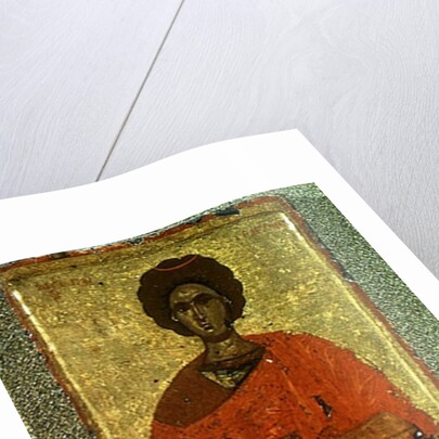 Icon of St. Pantaleon of Nicomedia by Byzantine