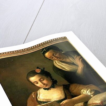 The Reading by Pietro Antonio Rotari