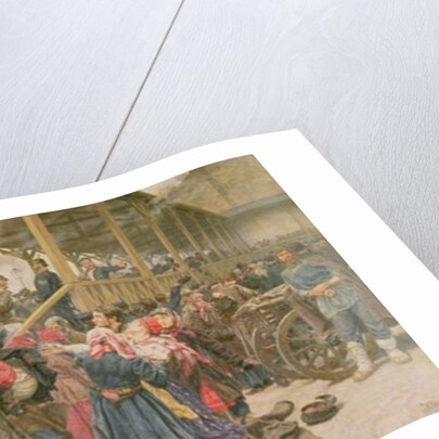 Departing for the War, 1888 by Konstantin Apollonovich Savitsky