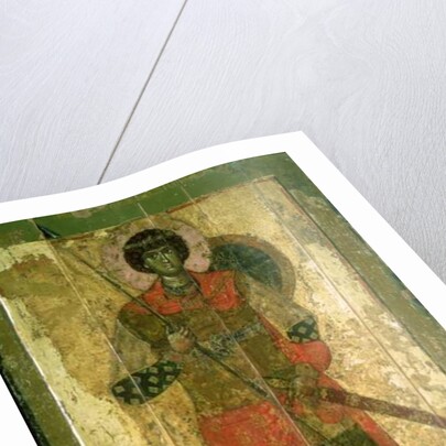 Icon of St. George, 1130-50 by Novgorod School