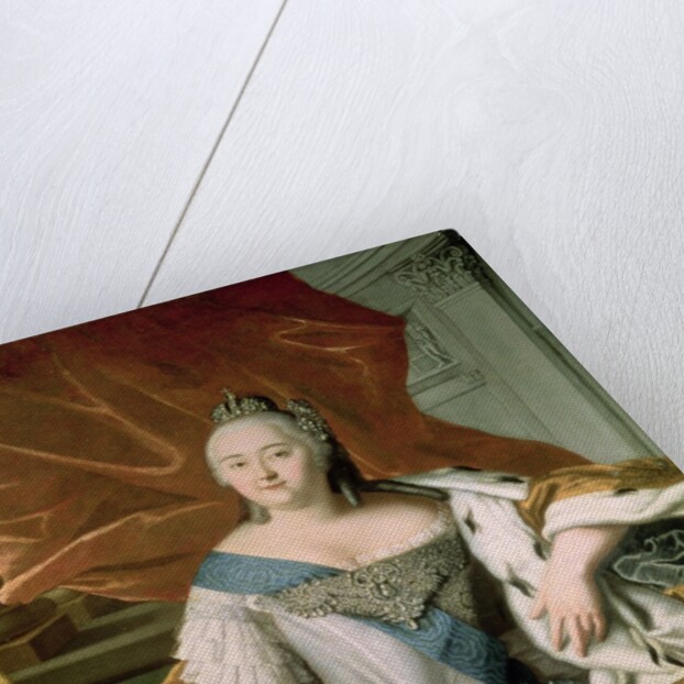 Portrait of Elizabeth Petrovna Empress of Russia, c.1750 by Russian School