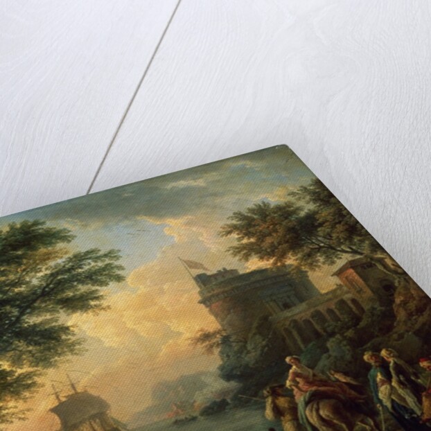 Seaport, 1763 by Claude Joseph Vernet