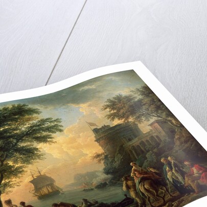 Seaport, 1763 by Claude Joseph Vernet