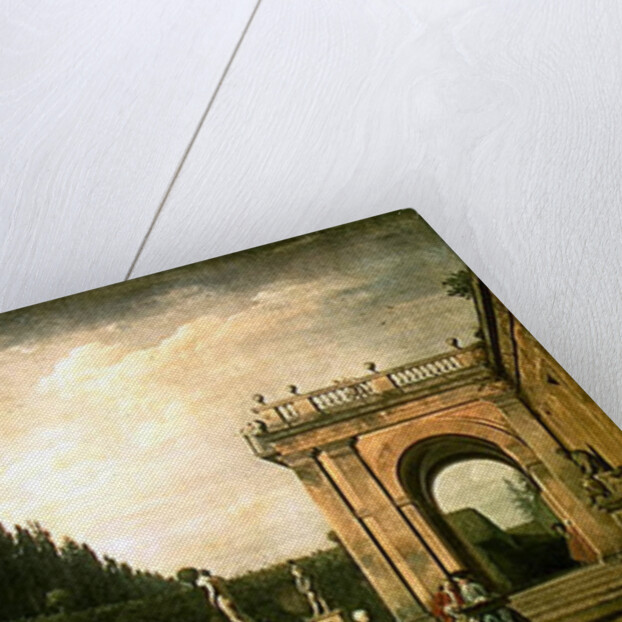 The Gardens of the Villa Ludovisi, Rome, 1749 by Claude Joseph Vernet