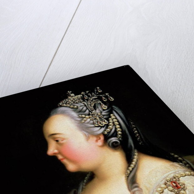 Portrait of Elizabeth Petrovna Empress of Russia, c.1768 by Heinrich Buchholz