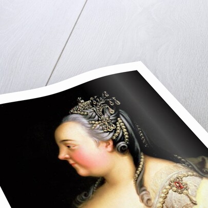 Portrait of Elizabeth Petrovna Empress of Russia, c.1768 by Heinrich Buchholz