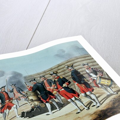 L'Artillerie Francaise by Moltzheim, Artillery of the Corps Royal in 1772 by French School