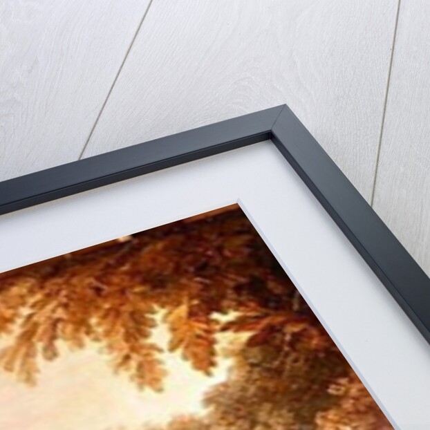 Two Rabbits, a Magpie and a Dog by Jean-Baptiste Huet