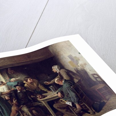 Wine Shop Monday, 1858 by Jules Breton