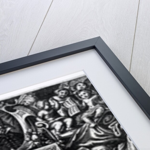 Frontispiece to 'On the Origin and History of Typography' by Bernardus Mallinckrodt, 1634 by German School