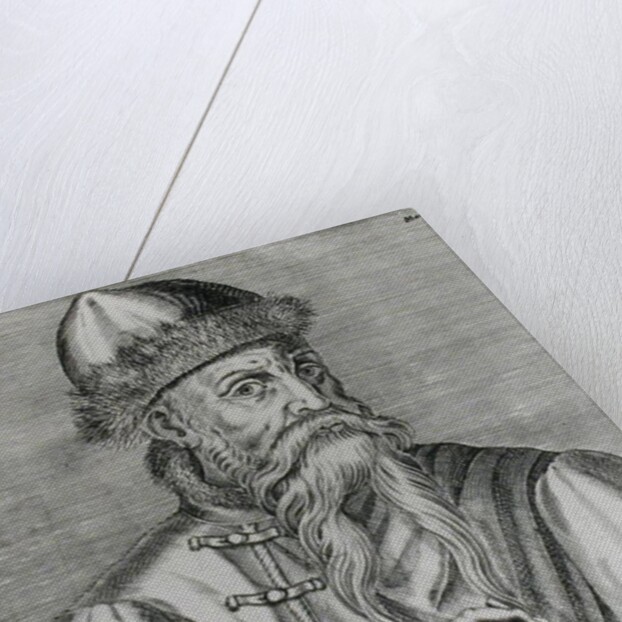 Portrait of Johannes Gutenberg by Albrecht Mentz