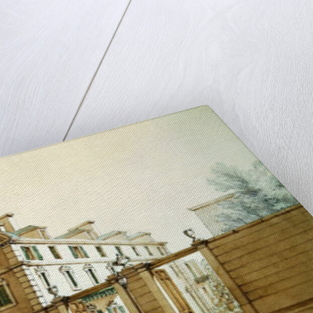 View of the house in rue Fortunee, bought by Honore de Balzac in 1847 by M. Santi