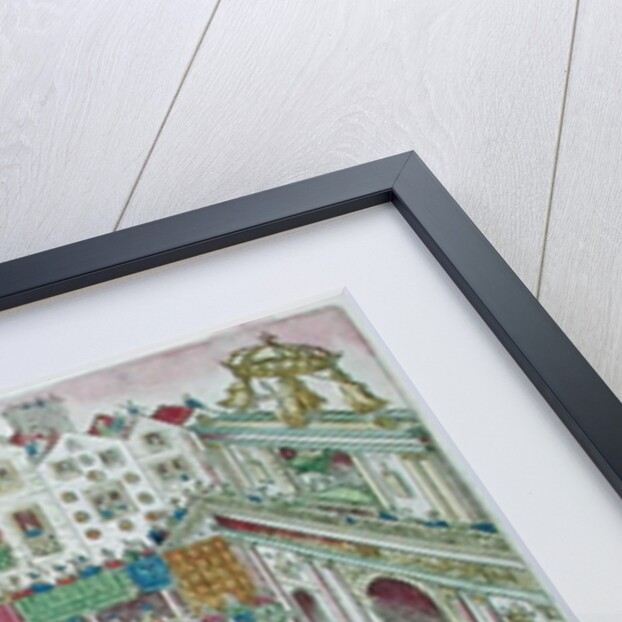 Tournament during which Henri II was injured by the Count of Montgomery and died ten days later, 30th June 1559 by Franz Hogenberg