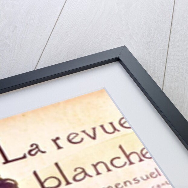 Poster advertising 'La Revue Blanche', 1895 by Henri de Toulouse-Lautrec