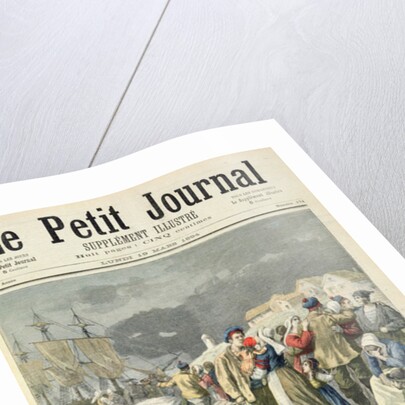 Departure of the Icelandic Fishermen by Frederic Theodore Lix