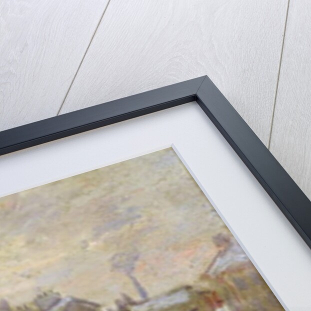 Snow effect with setting sun, 1875 by Claude Monet