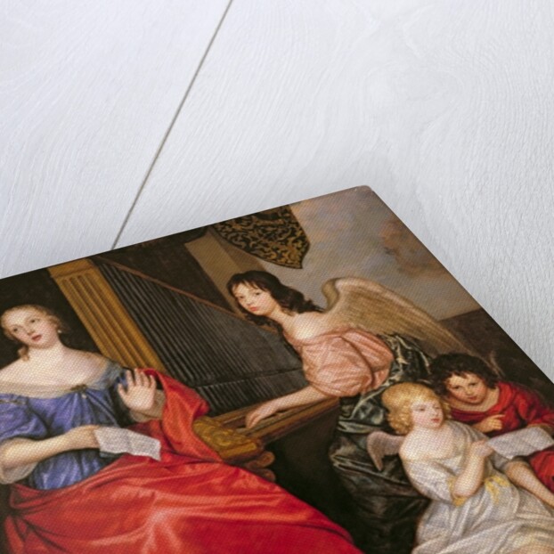 Francoise Louise Duchess of La Valliere with her Children as Angels, 17th century by Peter Lely